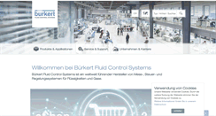 Desktop Screenshot of buerkert.ch